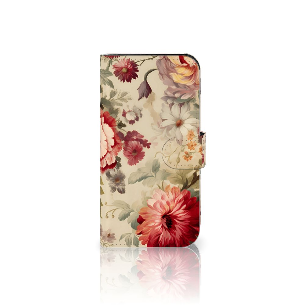 Hoesje voor iPhone 15 Pro Bloemen met prachtige kleuren en bloemenprint 🌺, perfect voor een romantische uitstraling.