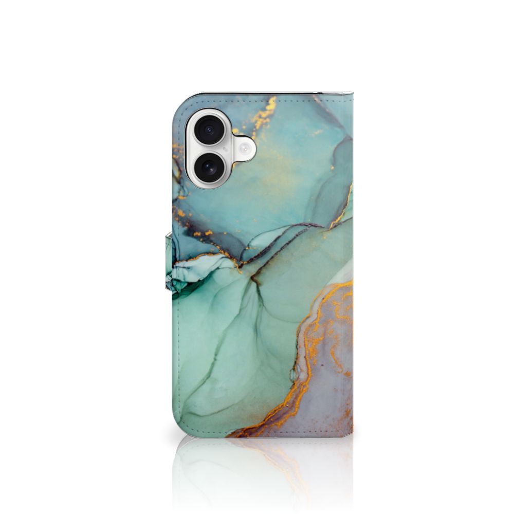 Apple iPhone 16 Plus hoesje Watercolor Mix achterzijde