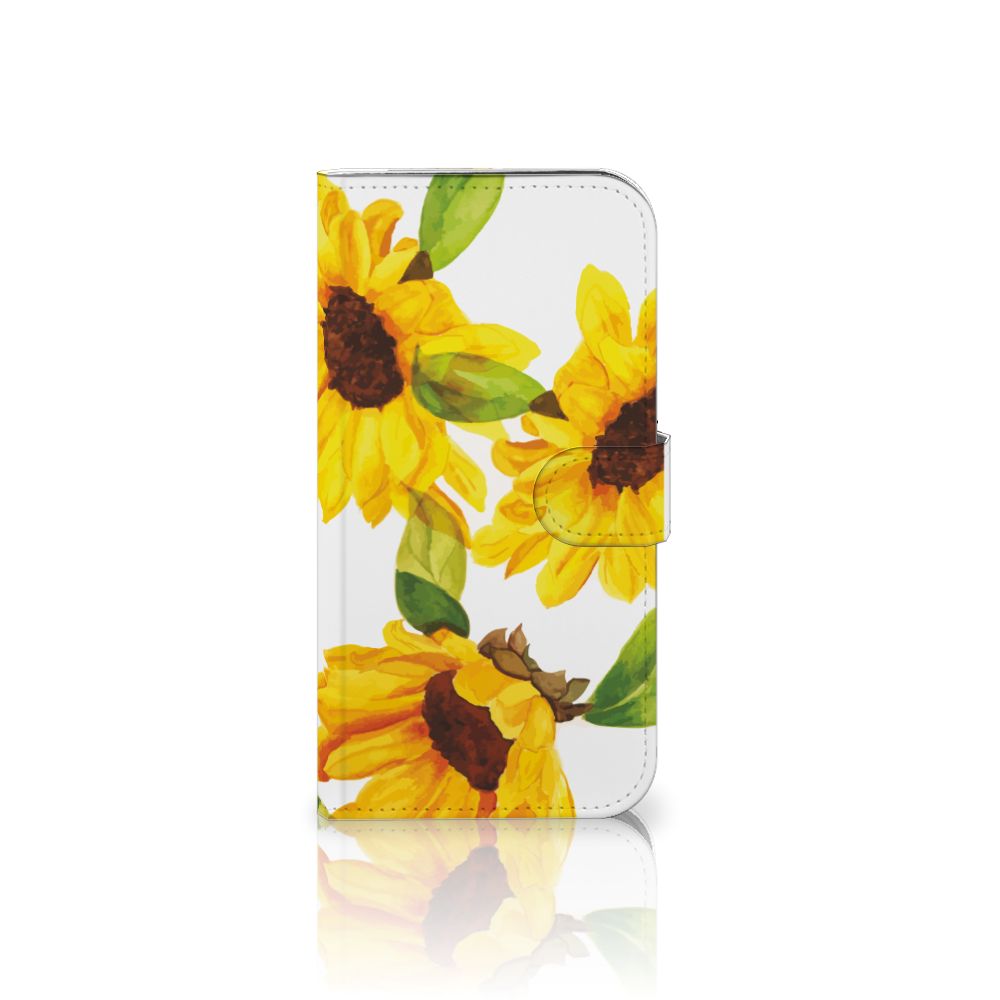 iPhone 16 Plus Hoesje voor iPhone 16 Plus Zonnebloemen voorkant