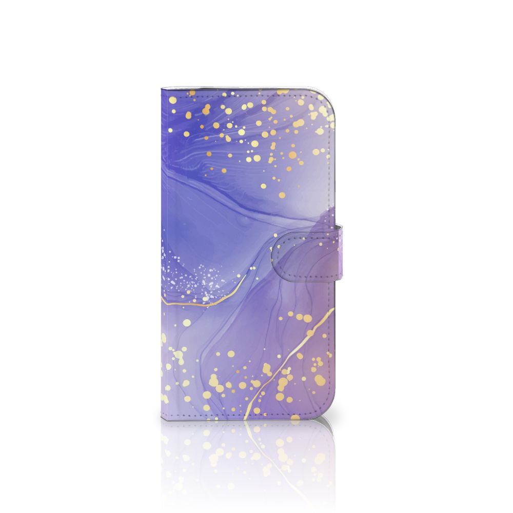 Hoesje voor iPhone 16 Pro Max Watercolor Paars watercolor paars voorkant