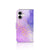 Hoesje voor iPhone 16 Watercolor Paars hoesje paars watercolor aanzicht