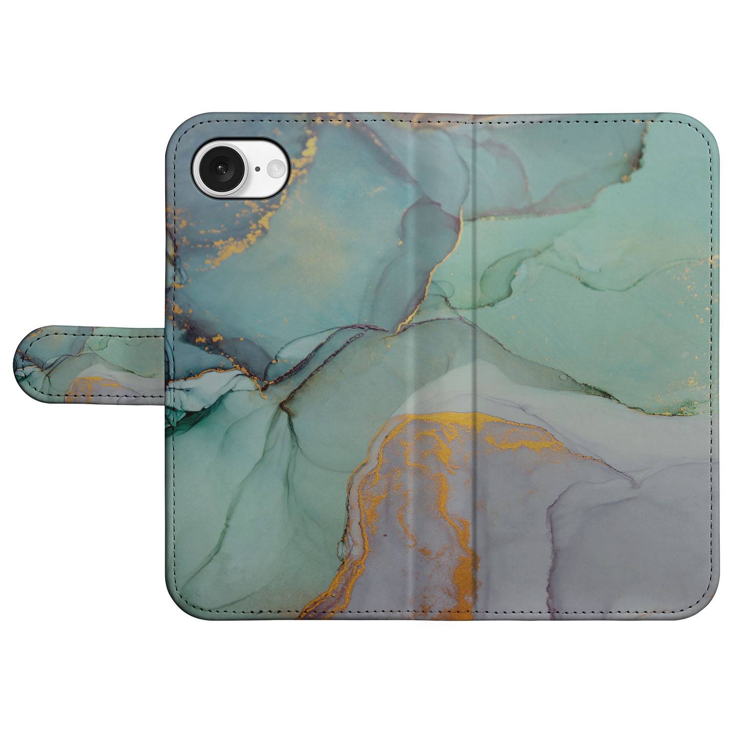 Hoesje voor iPhone 16e Watercolor Mix hoesje designnaam aanzicht