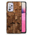 Houten Print Telefoonhoesje voor Samsung Galaxy A33 5G Wooden Cubes B2C Telecom