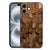 Houten Print Telefoonhoesje voor iPhone 16 Plus Wooden Cubes telefoonhoesje houtprint aanzicht