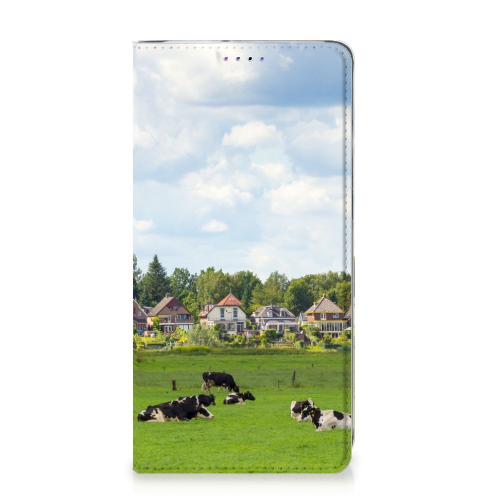 Huawei P30 Lite New Edition Hoesje maken Koeien design koeien landschap