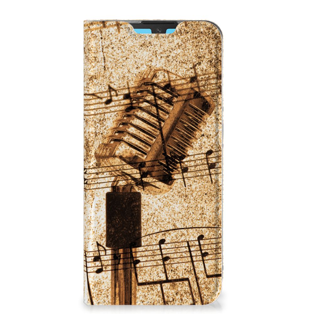 Huawei Y5 (2019) Stand Case Bladmuziek - B2C Telecom