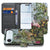 Apple iPhone Air Jungle Hoesje voor Apple iPhone Air Portemonnee Hoesje jungle ontwerp aanzicht
