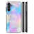 Samsung Galaxy A15 kleurrijke telefoonhoesje watercolor light achterkant zijkanten