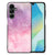 Samsung Galaxy A16 5G/4G Kleurrijke Telefoonhoesje Pink Purple Paint achterkant