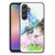 Samsung Galaxy A54 kleurrijke telefoonhoesje watercoloring vogel aanzicht