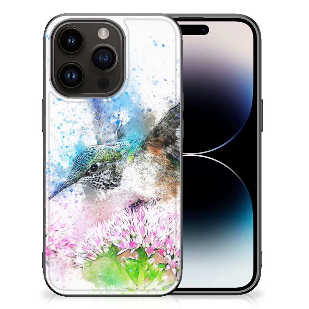 Kleurrijke Telefoonhoesje iPhone 15 Pro Vogel B2C Telecom