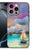 Apple iPhone 16 Pro Max Kleurrijke Telefoonhoesje iPhone 16 Pro Max Boat watercoloring front