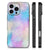 Apple iPhone 16 Pro Kleurrijke Telefoonhoesje Watercolor Light achterkant zijkanten
