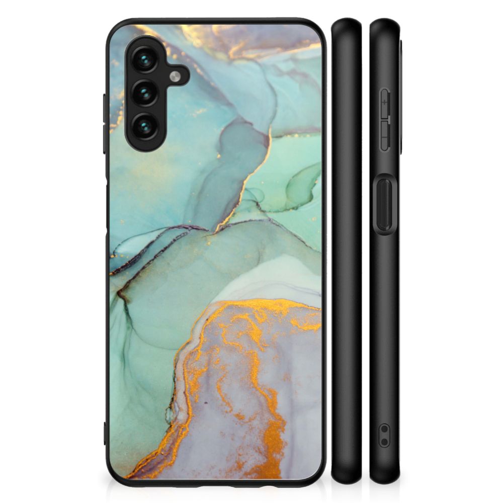 Samsung Galaxy A13 5G A04s Kleurrijke Telefoonhoesje Watercolor Mix aanzicht