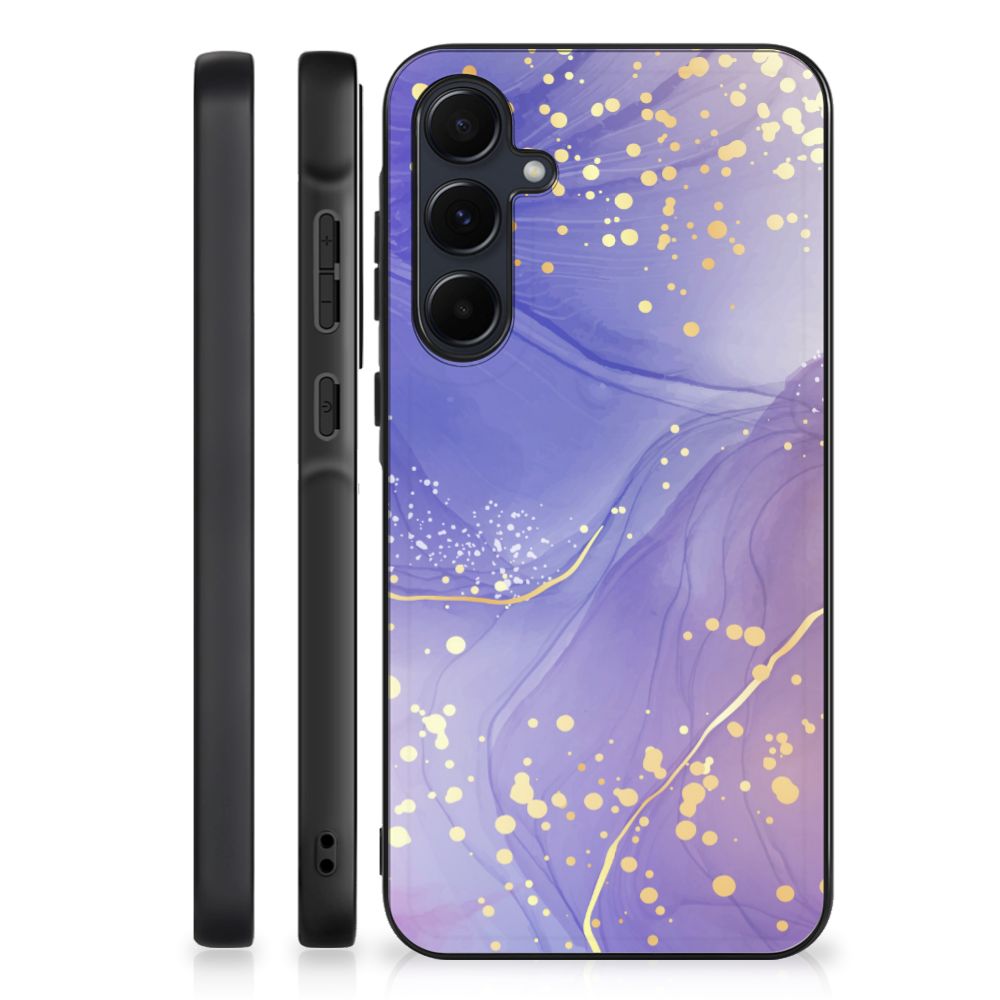 Kleurrijke Telefoonhoesje voor Samsung Galaxy A55 Watercolor Paars B2C Telecom
