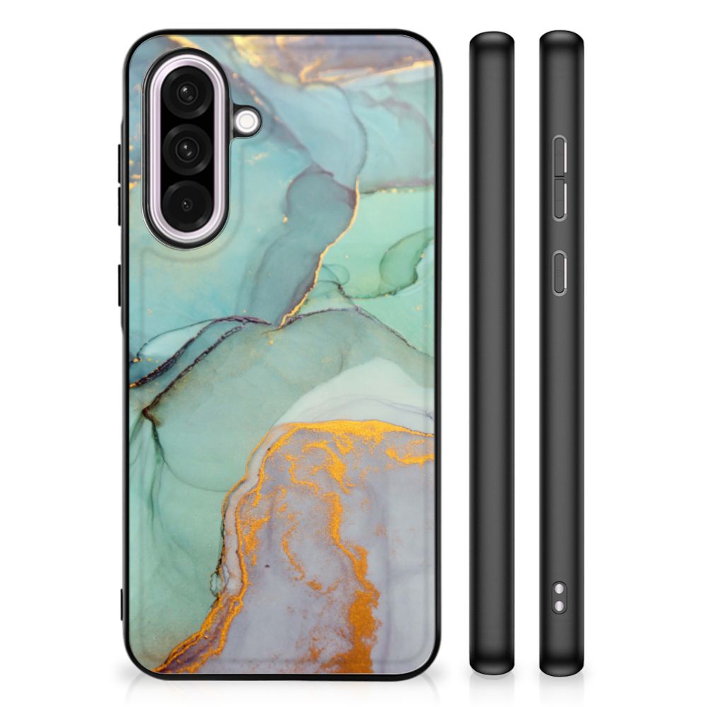 Samsung Galaxy A56 Kleurrijke Telefoonhoesje Watercolor Mix voorkant zijkanten