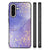 Samsung Galaxy A56 Kleurrijke Telefoonhoesje Watercolor Paars boven aanzicht zijkant aanzicht