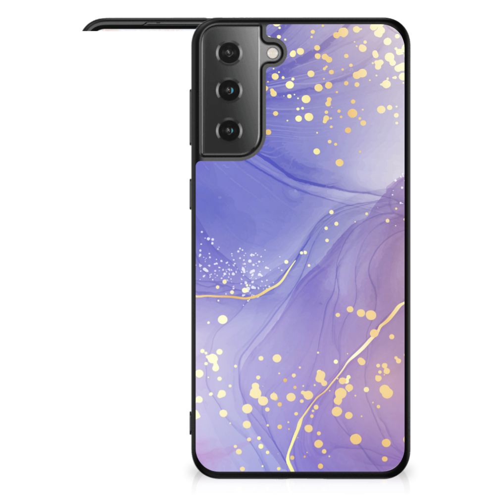 Kleurrijke Telefoonhoesje voor Samsung Galaxy S21 Watercolor Paars B2C Telecom