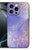 iPhone 16 Pro Max Kleurrijke Telefoonhoesje voor iPhone 16 Pro Max Watercolor Paars aanzicht