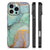iPhone 16 Pro Kleurrijke Telefoonhoesje voor iPhone 16 Pro Watercolor Mix zij aanzicht