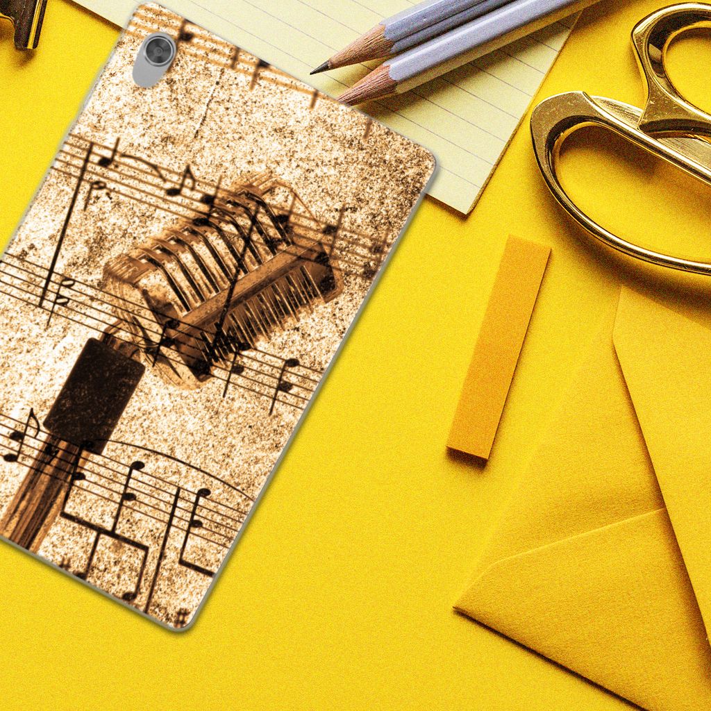 Lenovo Tab M10 HD (2de generatie) Tablet Backcover met foto Bladmuziek - B2C Telecom