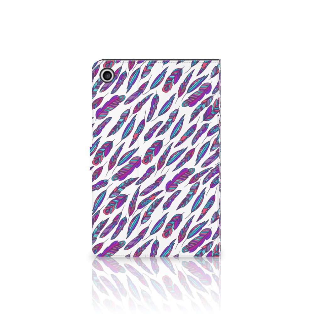 Lenovo Tab M10 Plus 3rd Gen 10.6 inch Tablet Hoes Feathers Color voorkant