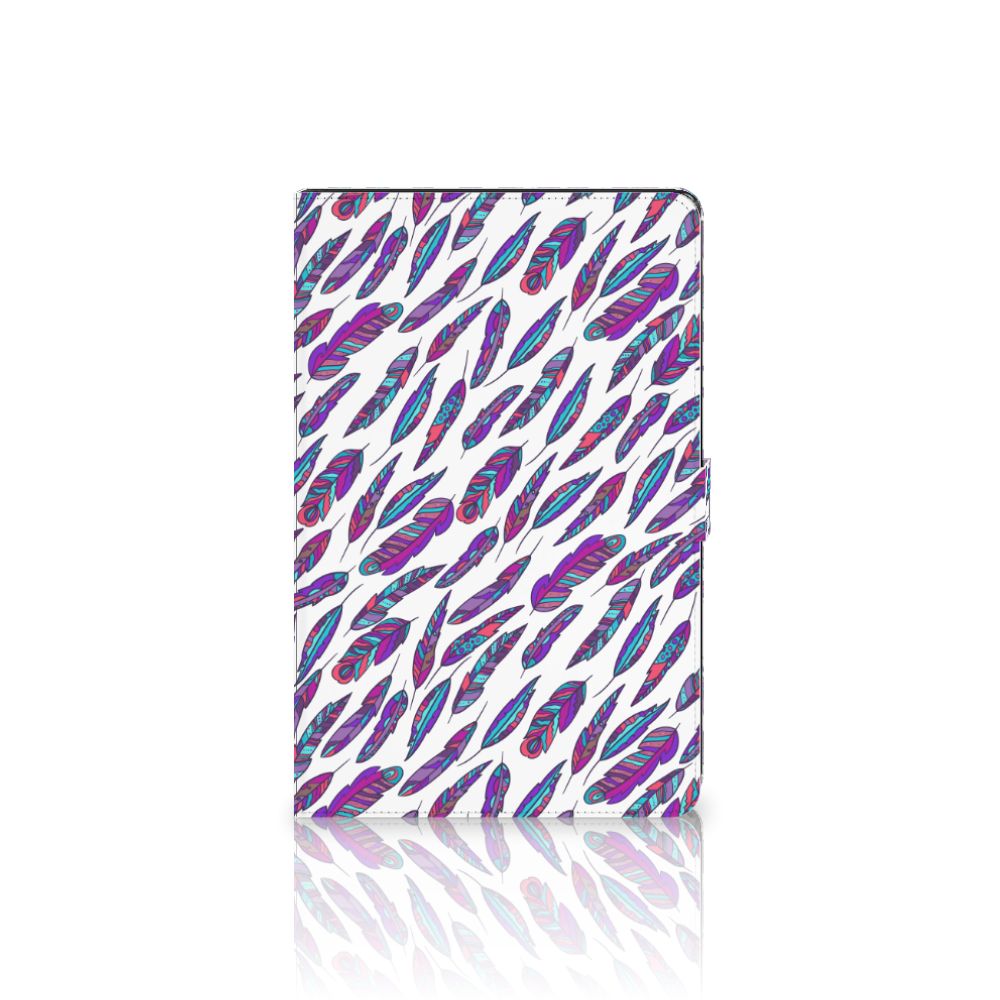 Lenovo Tab M10 Plus 3rd Gen 10.6 inch Tablet Hoes Feathers Color voorkant