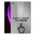 Lenovo Tab P11 Gen 2 Print Case Finger Don't Touch My Phone vooraanzicht