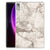 Lenovo Tab P11 Gen 2 Tablet Back Cover Marmer Beige achterkant voorkant