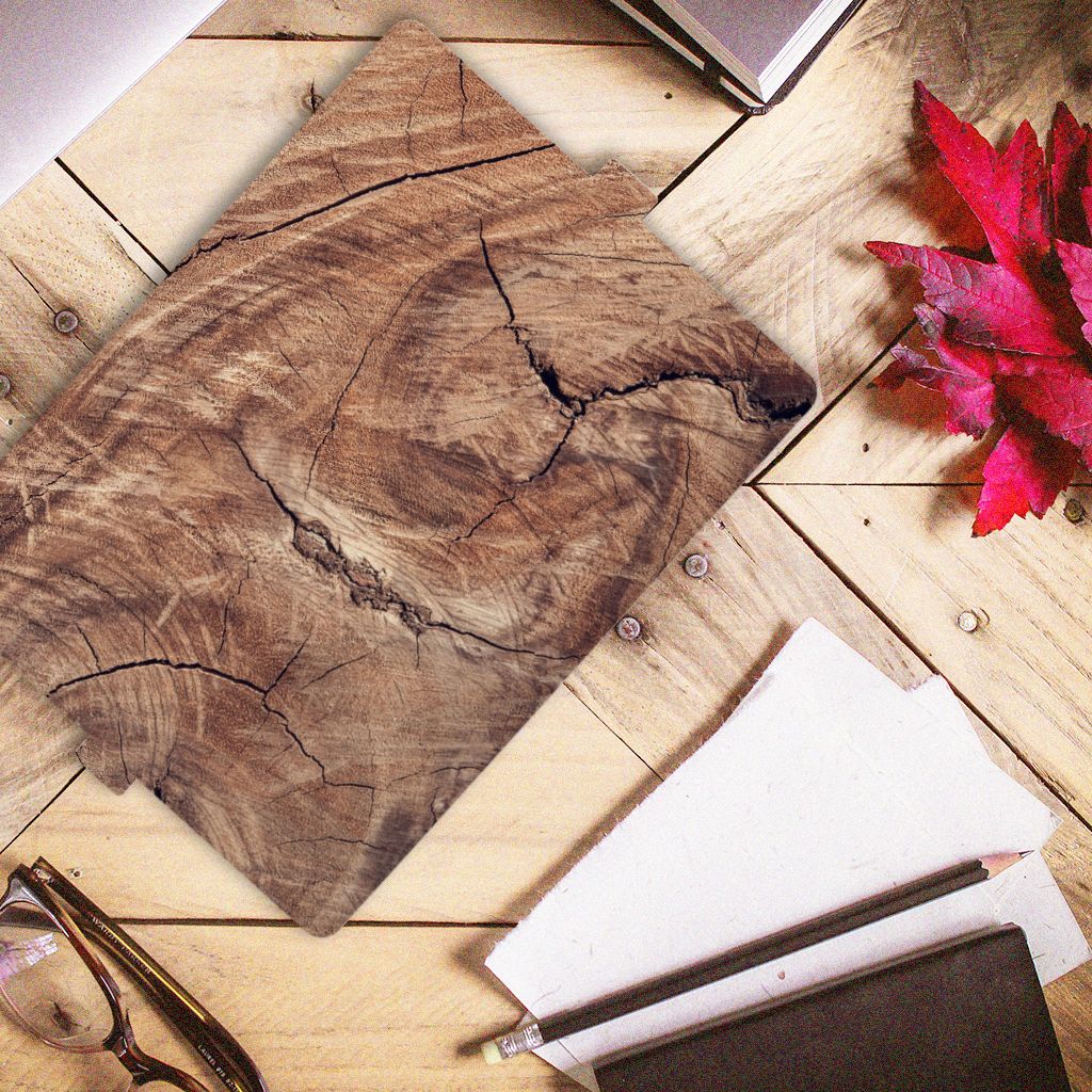 Lenovo Tab P11 | P11 Plus Tablet Book Cover Tree Trunk design bovenaanzicht