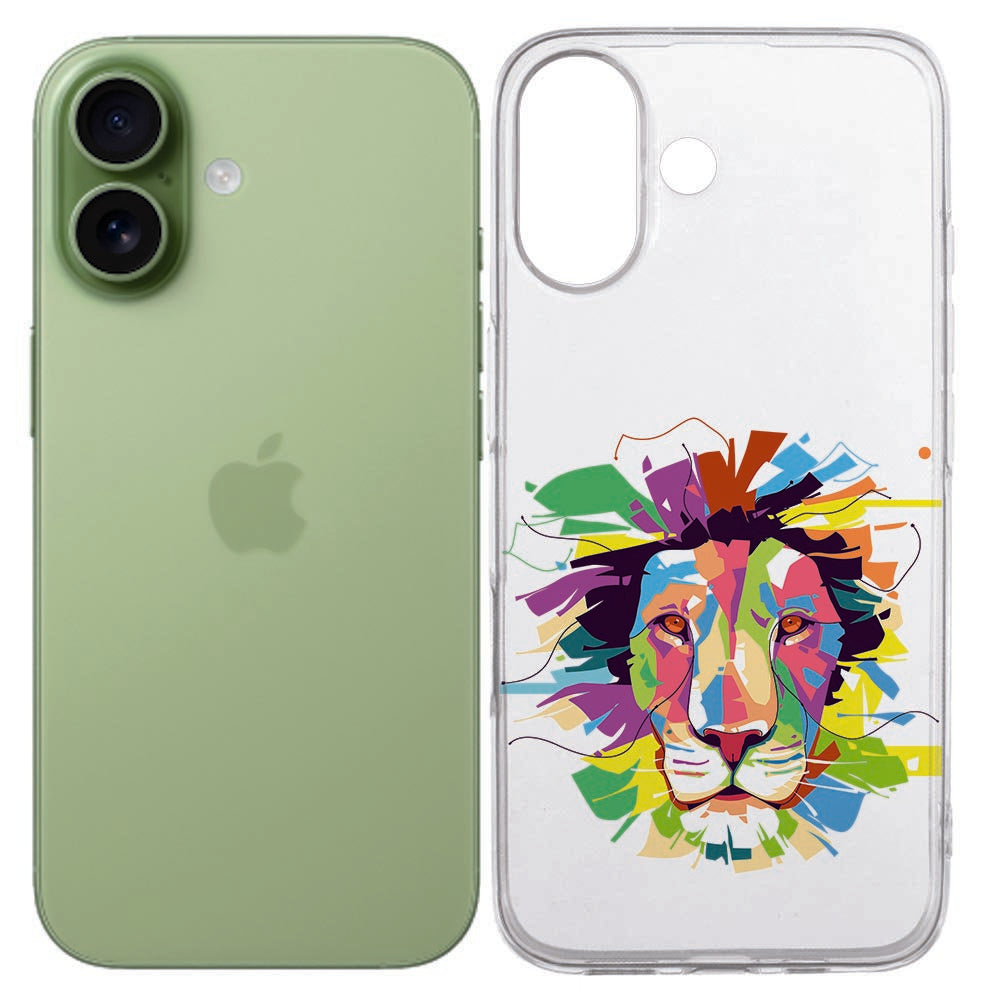 Siliconen hoesje Apple iPhone 17 Lion Color