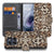 Motorola Moto G86 Book Case Hoesje Leopard Variant A Vooraanzicht.