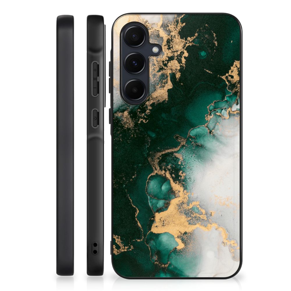 Marmeren Print Telefoonhoesje voor Samsung Galaxy A55 Marmer Groen B2C Telecom