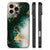 iPhone 16 Pro Marmeren Print Telefoonhoesje Marmer Groen achterzijde zijkanten