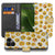 Meerkleurig Emoji Volledige Bescherming Fairphone 6 Bookcase Hoesje designnaam voorkant