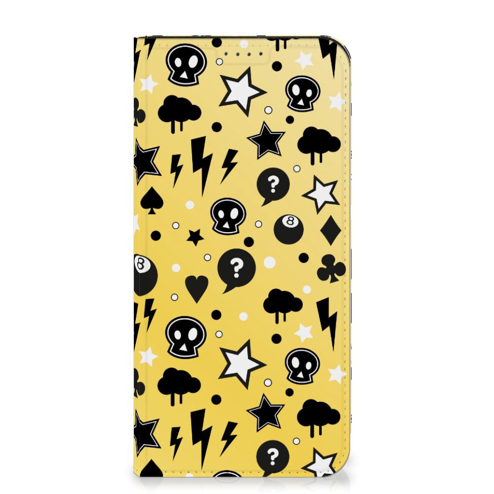 Mobiel BookCase Fairphone 5 Punk Geel