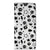 Mobiel BookCase Motorola Moto E20 Silver Punk design Silver Punk aanzicht