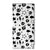 Mobiel BookCase OnePlus Nord CE 2 Lite 5G Silver Punk ontwerp zwart wit design patroon