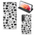 Mobiel BookCase Samsung Galaxy S21 Silver Punk - B2C Telecom