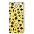 Samsung Galaxy S25 Plus Mobiel BookCase Punk Geel voorkant zwart wit patroon