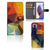 Motorola Edge 30 Ultra Book Case Polygon Color design asymmetrisch kleurrijk