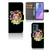Motorola Edge 40 Leuk Hoesje Lion Color met uniek ontwerp en handige pasjesvakjes.