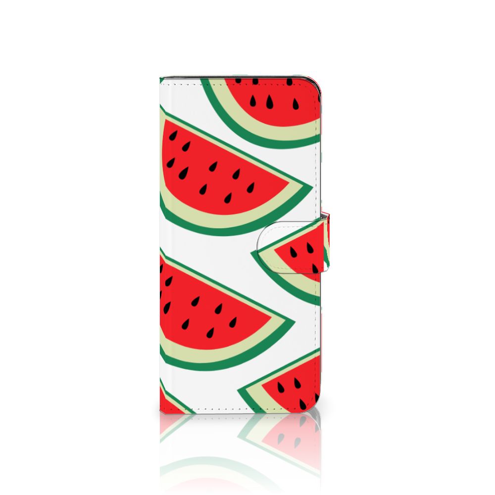 Motorola Edge 40 Pro Book Cover Watermelons design watermeloen aanzicht
