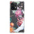 Motorola Edge 40 Pro Case Anti-shock Bird Flowers achterkant