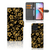 Motorola Edge 40 Pro Hoesje Gouden Bloemen