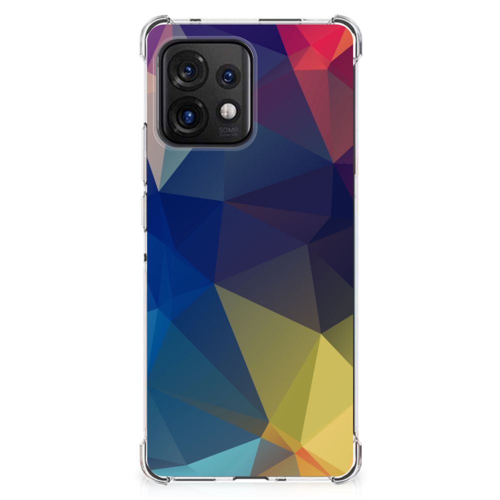 Motorola Edge 40 Pro Shockproof Case Polygon Dark B2C Telecom