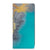 Motorola Edge 40 Pro Standcase Marble Blue Gold hoesje marmer blauw goud aanzicht