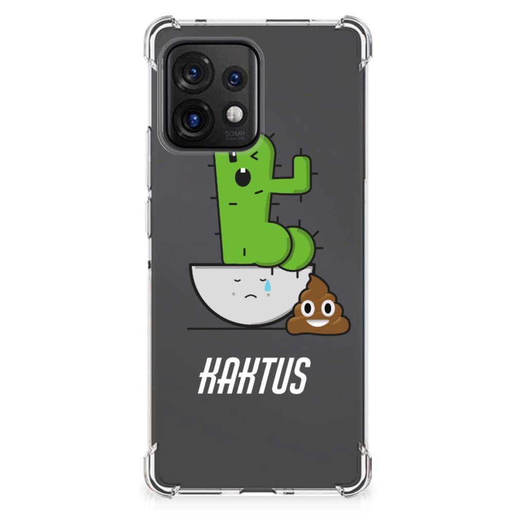 Motorola Edge 40 Pro Stevig Bumper Hoesje Cactus Poo B2C Telecom