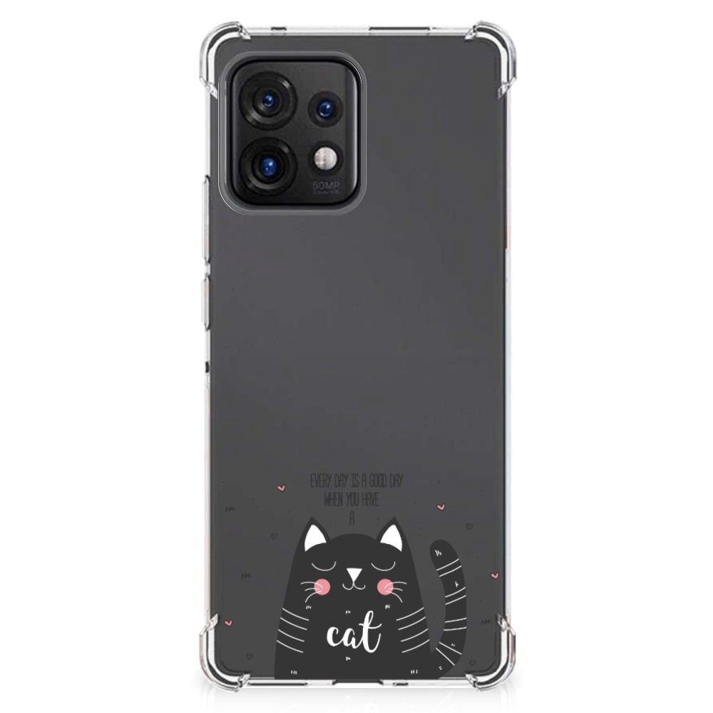 Motorola Edge 40 Pro Stevig Bumper Hoesje Cat Good Day B2C Telecom