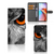 Motorola Edge 40 Pro Telefoonhoesje met Pasjes Uil design uil vooraanzicht